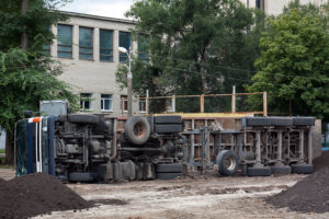 rollover truck accident