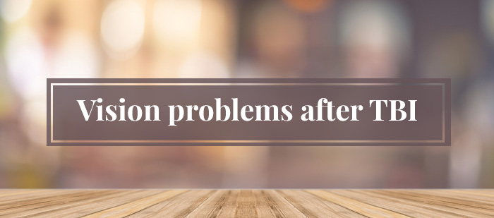 Vision problems after accident