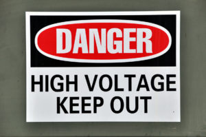 danger high voltage