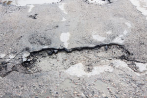 holes in road