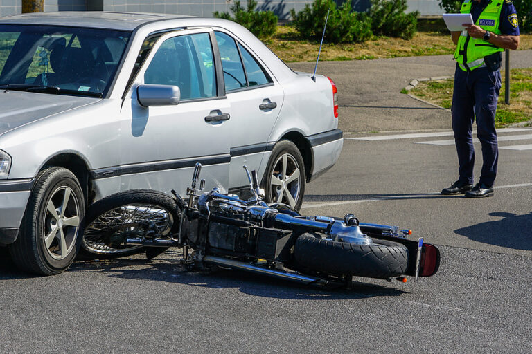 Who Is At Fault In Motorcycle Accidents?