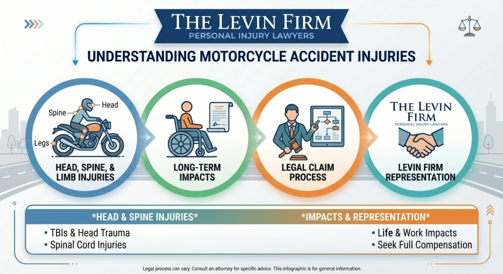 feasterville motorcycle accident injuries